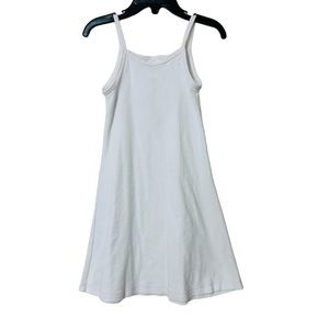 City Threads Girls White Cotton Dress Size 5